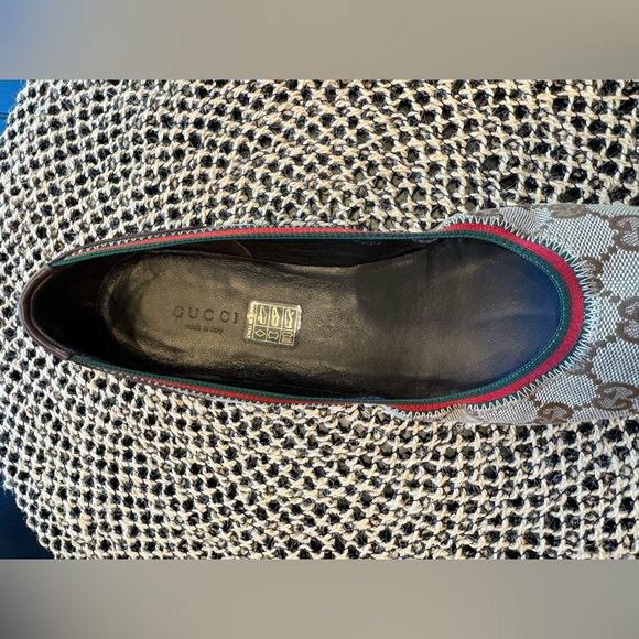 Gucci GG Elastic Monogram Flat EU 39 - Picture 9 of 15
